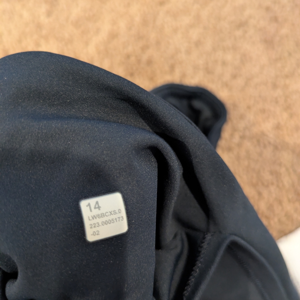 Lululemon Navy Fast And Free 23" - Picture 2 of 4